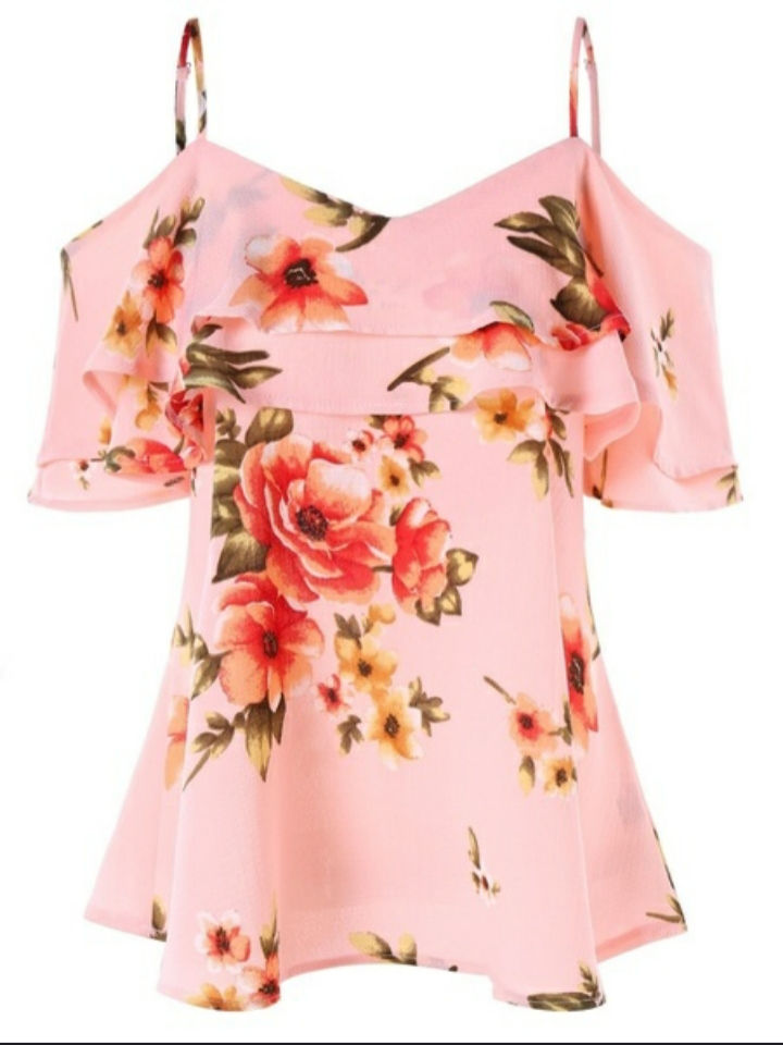 Miniatura: Blusa womens floral pint