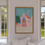 Thumbnail: Christchurch, New Zealand Cityscape Art Print