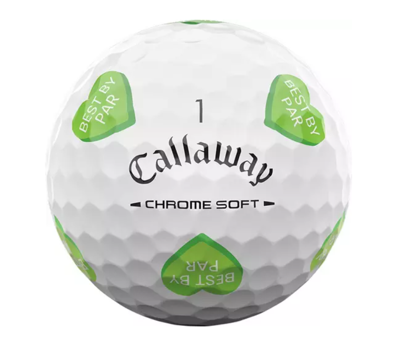 Thumbnail: Callaway Chrome Soft Hearts Golf Balls