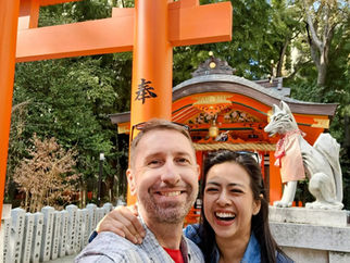 Jason and Daravy in Japan