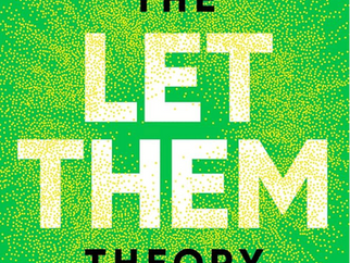 The Let Them Theory book cover- lime green with white blocky text and a yellow granular star burst