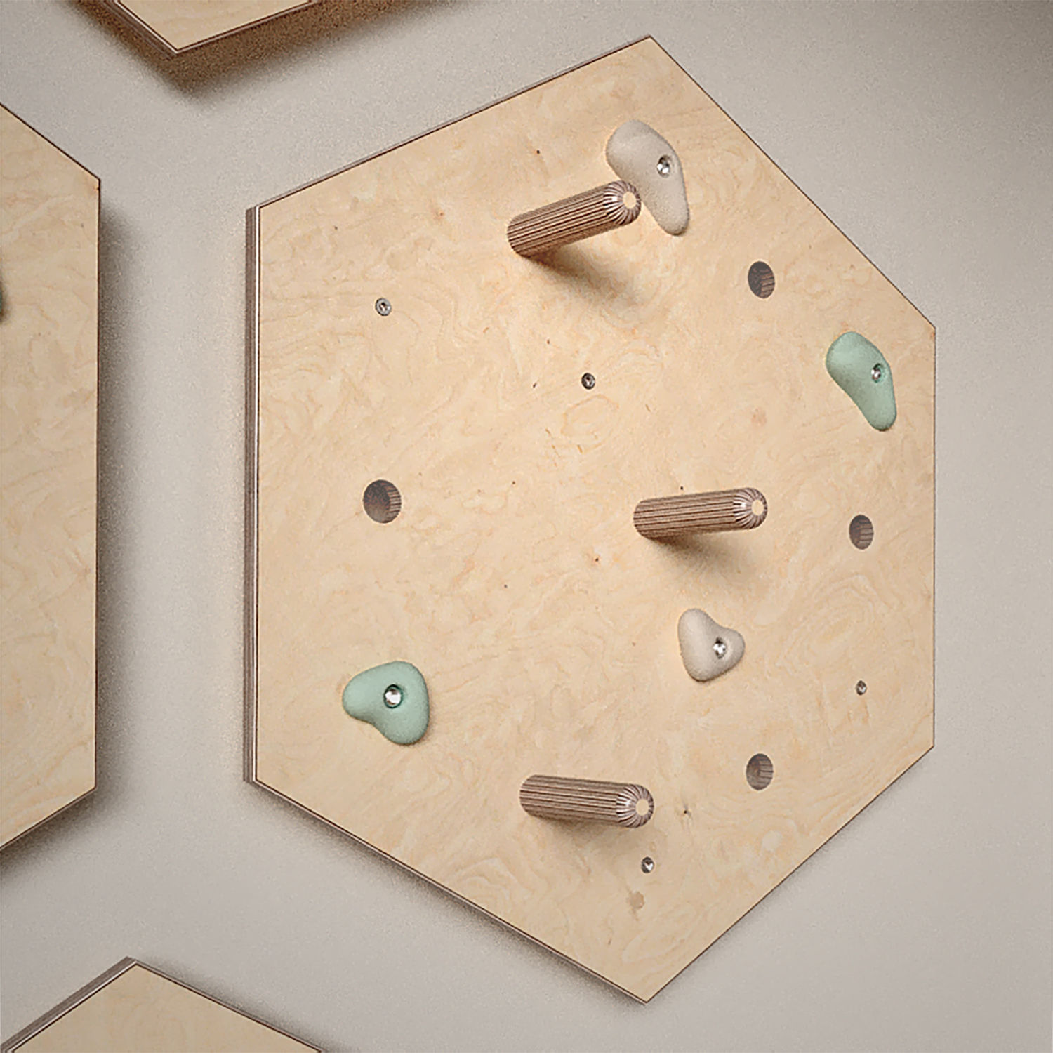 קיר טיפוס מודולרי - דגם חלת דבש