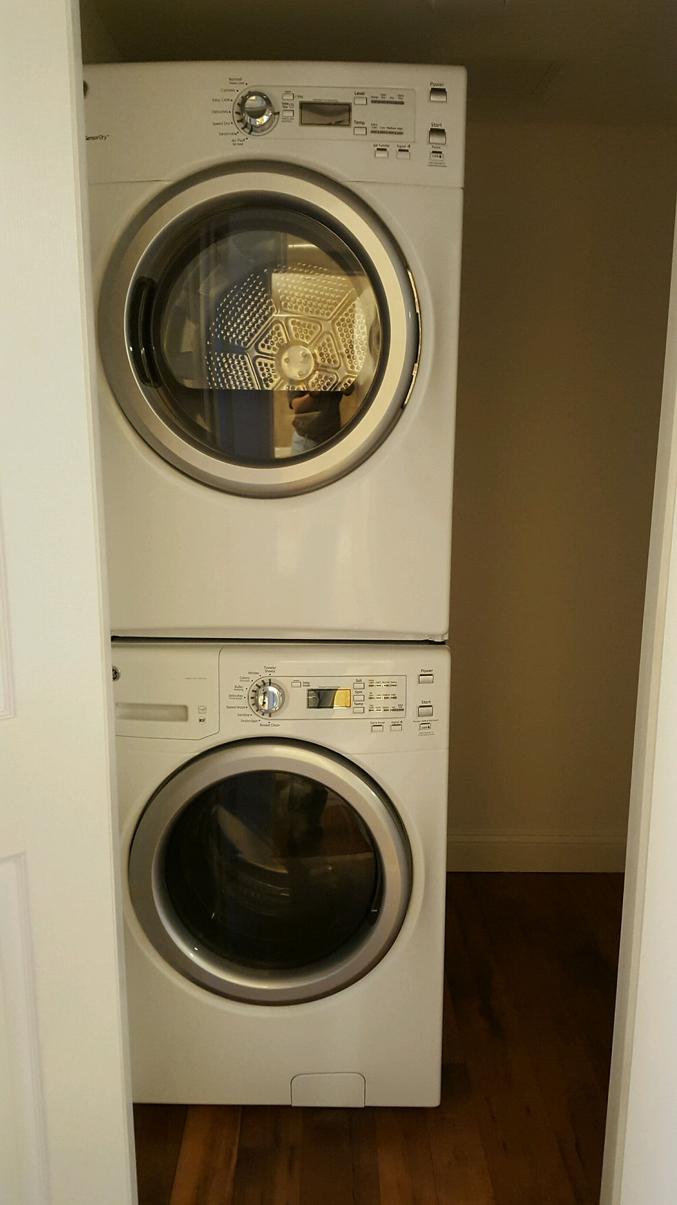 washer dryer installation