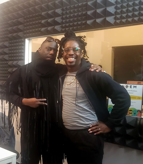 Lee Soulja-Simmons & Brandon Nick for Let's Get Back To Queer Podcast