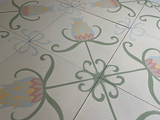 Cement Tiles and Natural Stone Tiles - Sabine Hill