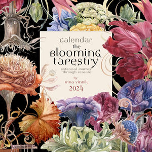 Blooming Tapestry. Calendar 2024