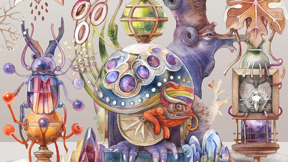 Thumbnail: Calendar 2027. Garden of Metamorphoses. Pre-Order