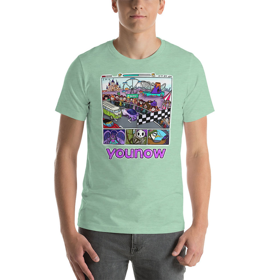 Miniaturbild: YouNow Kart Unisex T-Shirt