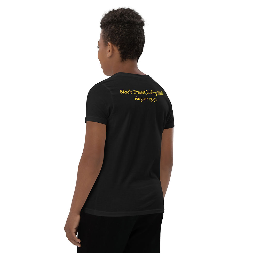 Thumbnail: Youth Black Breastfeeding Week T-shirt
