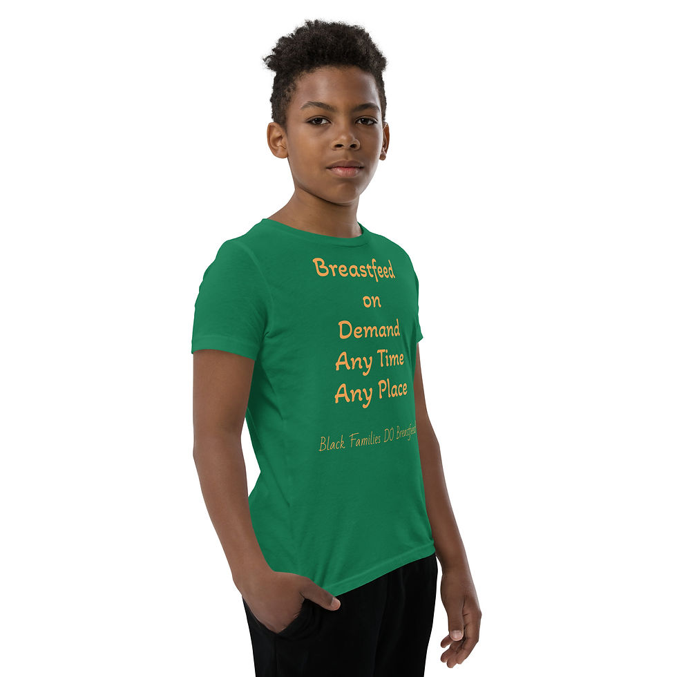 Thumbnail: Youth Black Breastfeeding Week T-shirt