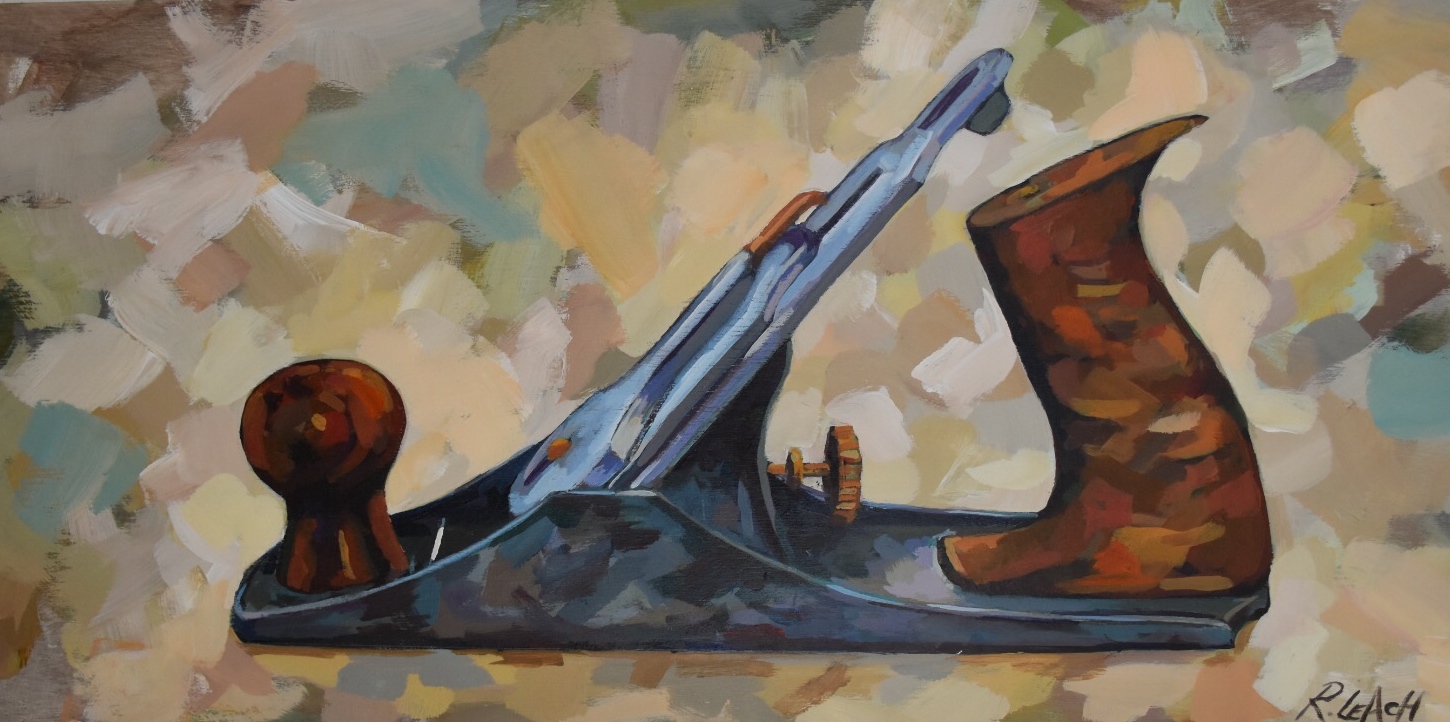 Wood Plane, 24 x 12