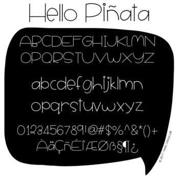 Thumbnail: Hello Fonts by Jen Jones: Commercial Use