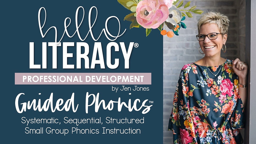 Guided Phonics: Systematic, Sequential, Structured Phonics Skill Groups