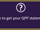 How do I retrieve my QPP statement from the Retraite Québec website?