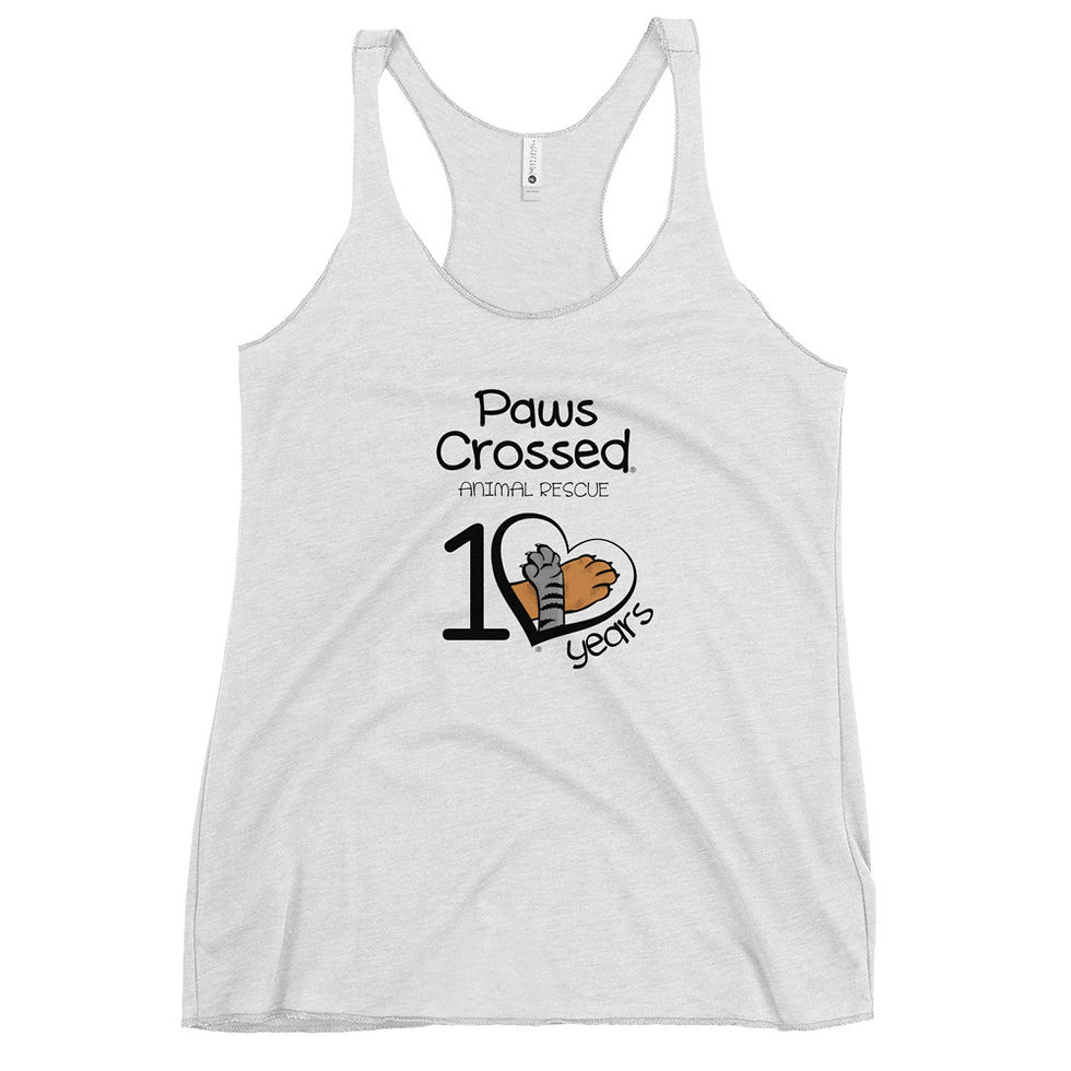 Thumbnail: Paws Crossed Women's Racerback Tank copy