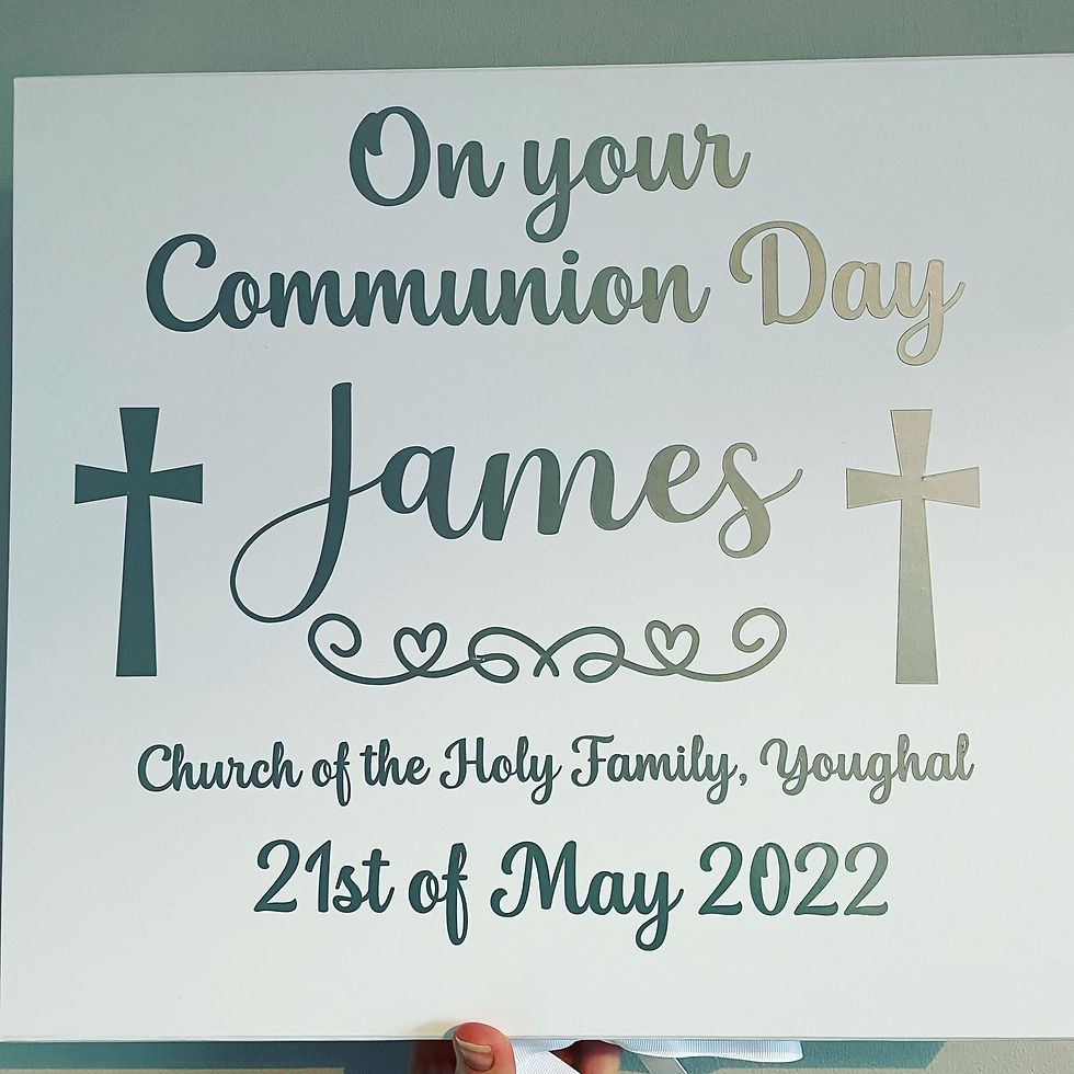Communion memory box