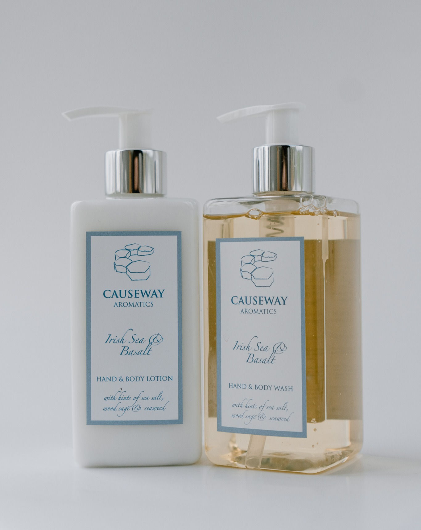Irish Sea & Basalt Hand wash and Lotion Gift Set