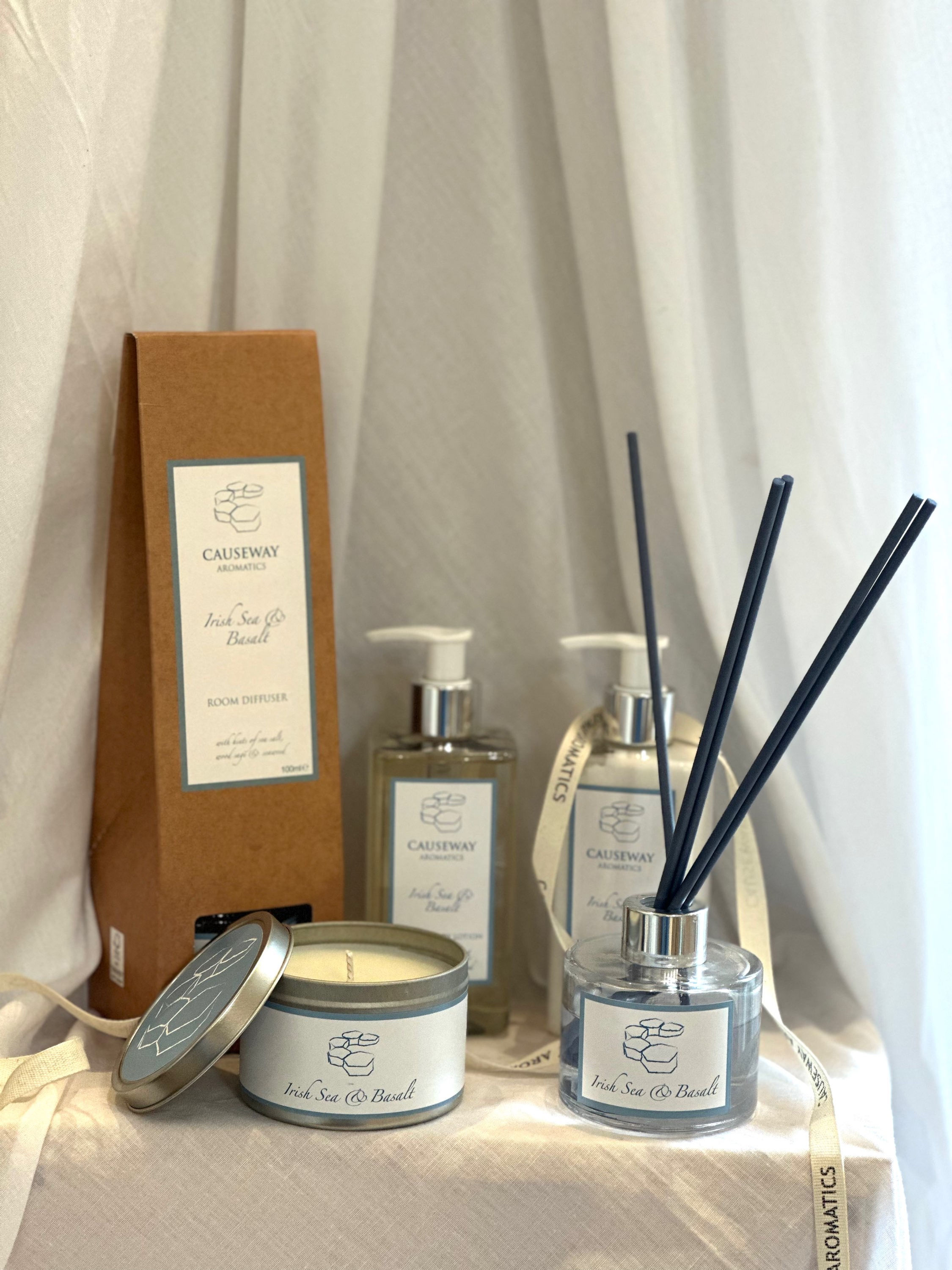 Boxed Irish Sea & Basalt Luxury Gift Hamper - 4 pcs