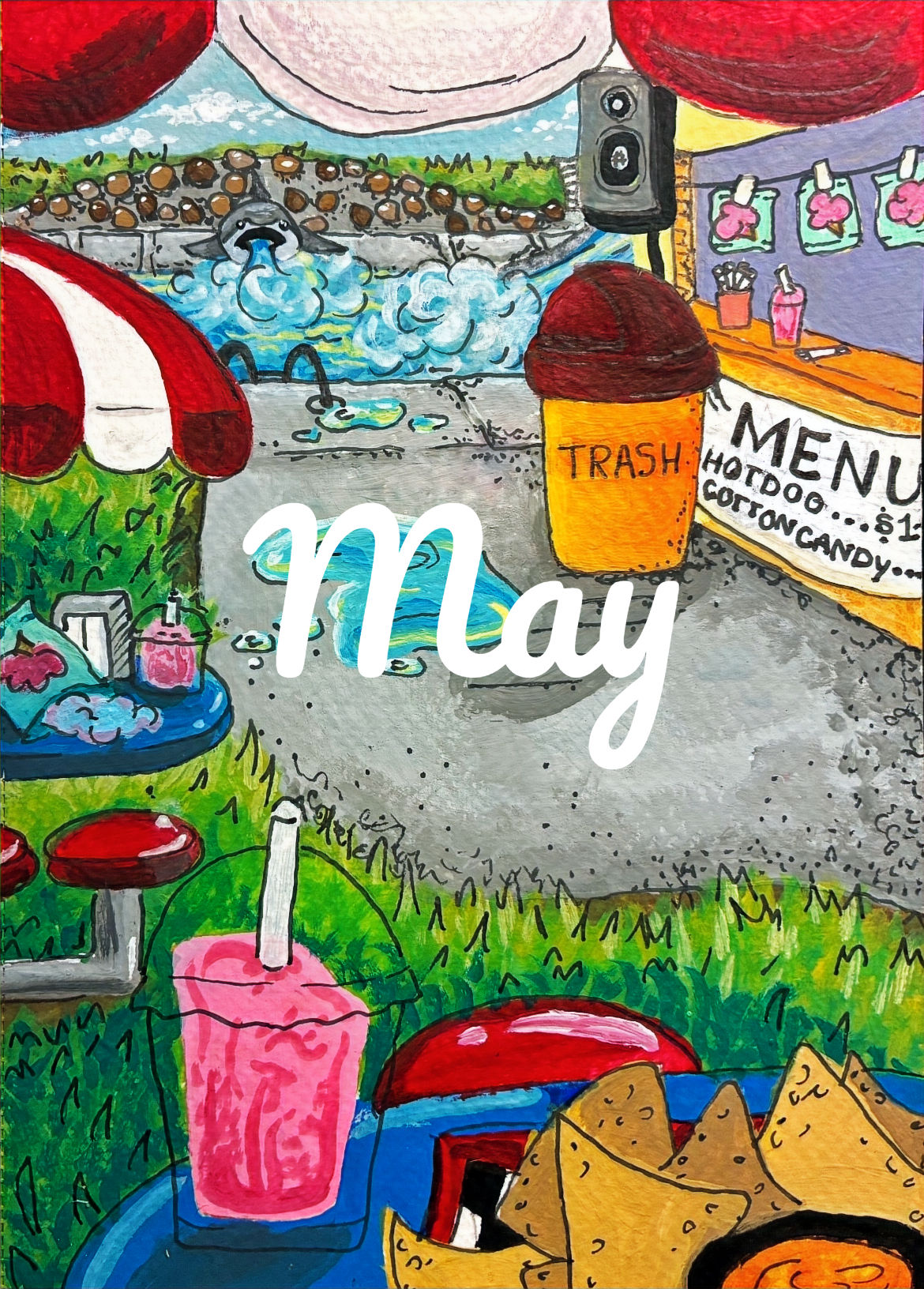 May 4x6 Art Print