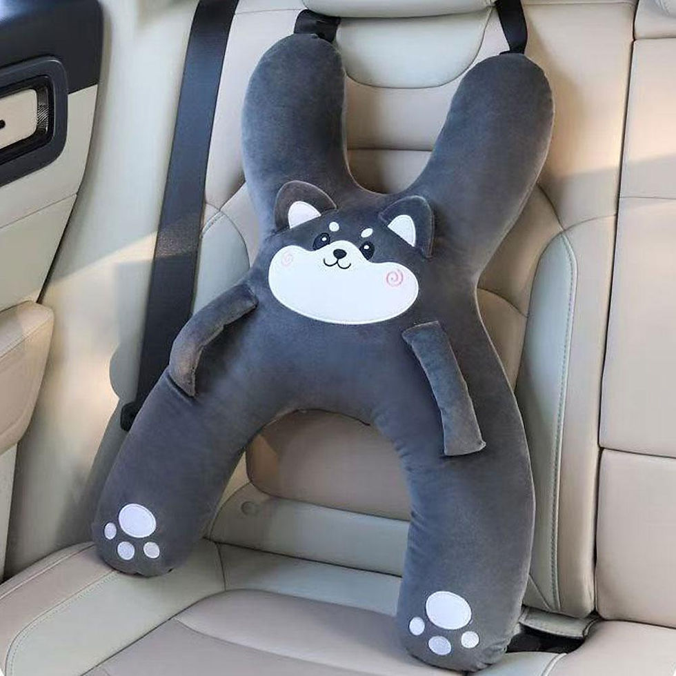 Thumbnail: Kids Travel Comfort Neck & Seat Belt Pillow