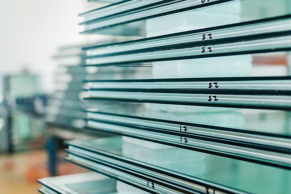 Stacked Glass Sheets