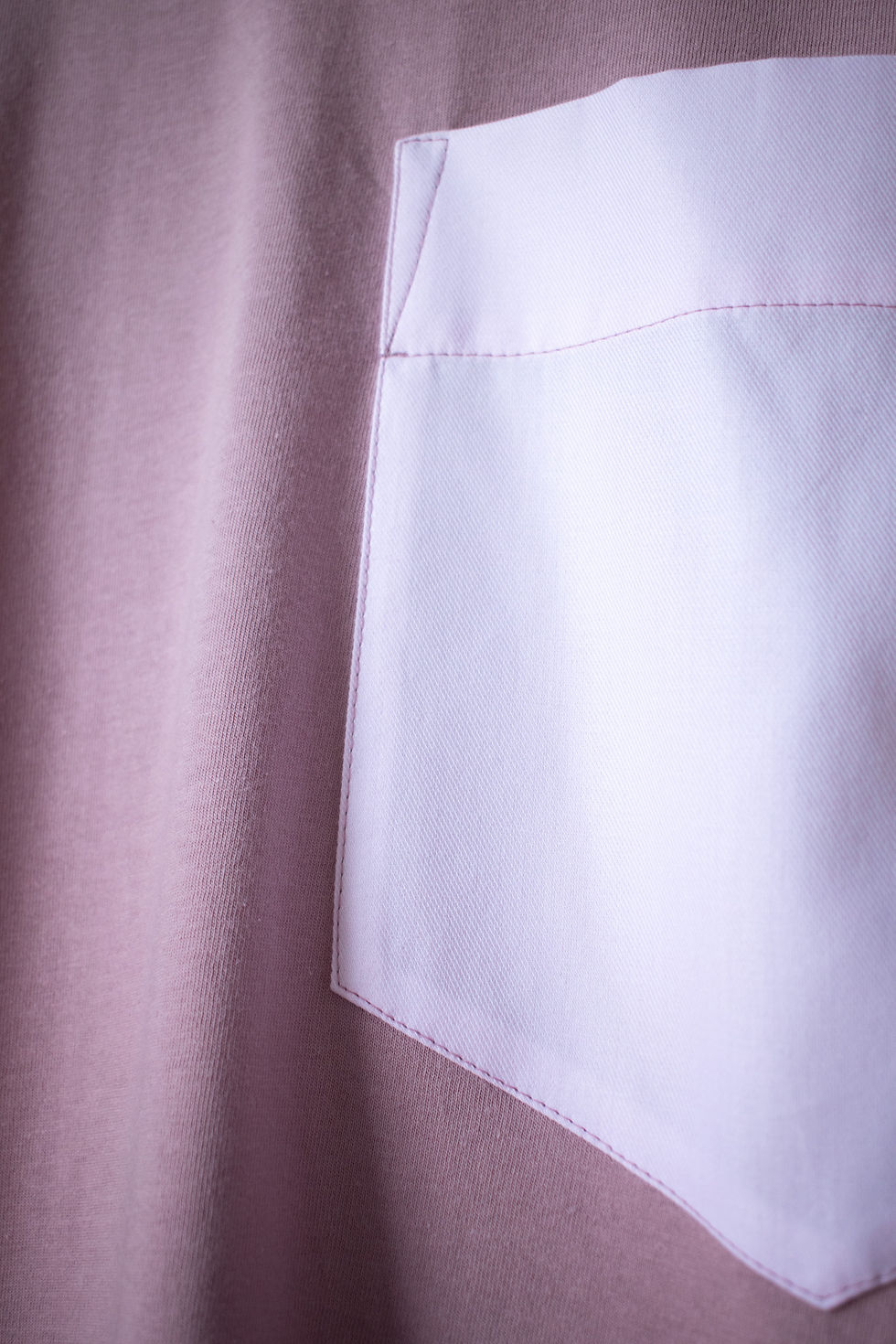 Thumbnail: Dusk Powerful Pocket Cotton T-Shirt
