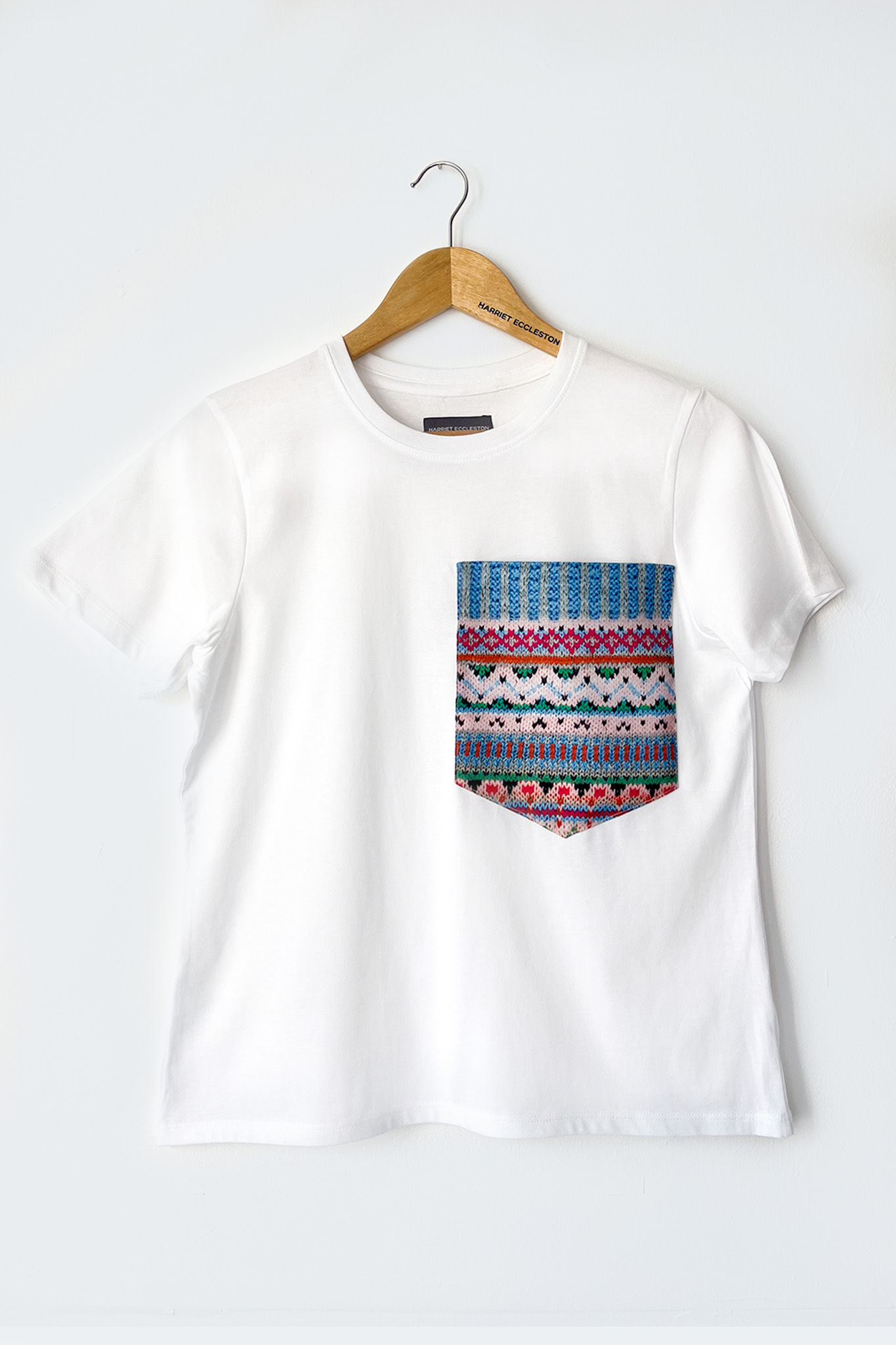 Knit Powerful Pocket Cotton T-Shirt