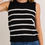 Thumbnail: Round Neck Sleeveless Sweater Top