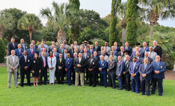 Sheriffs and NCSA staff group photo at summer conference
