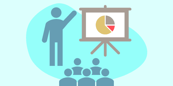 Delivering a presentation