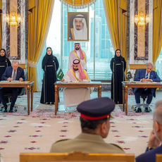 Saudi Arabia, Türkiye, and Pakistan Issue Joint Statement of the Makkah Al-Mukarramah Summit for Joint Defence. Photo: Saudi Press Agency.