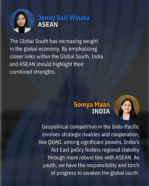 India-ASEAN Youth Conference Logo Poster 3