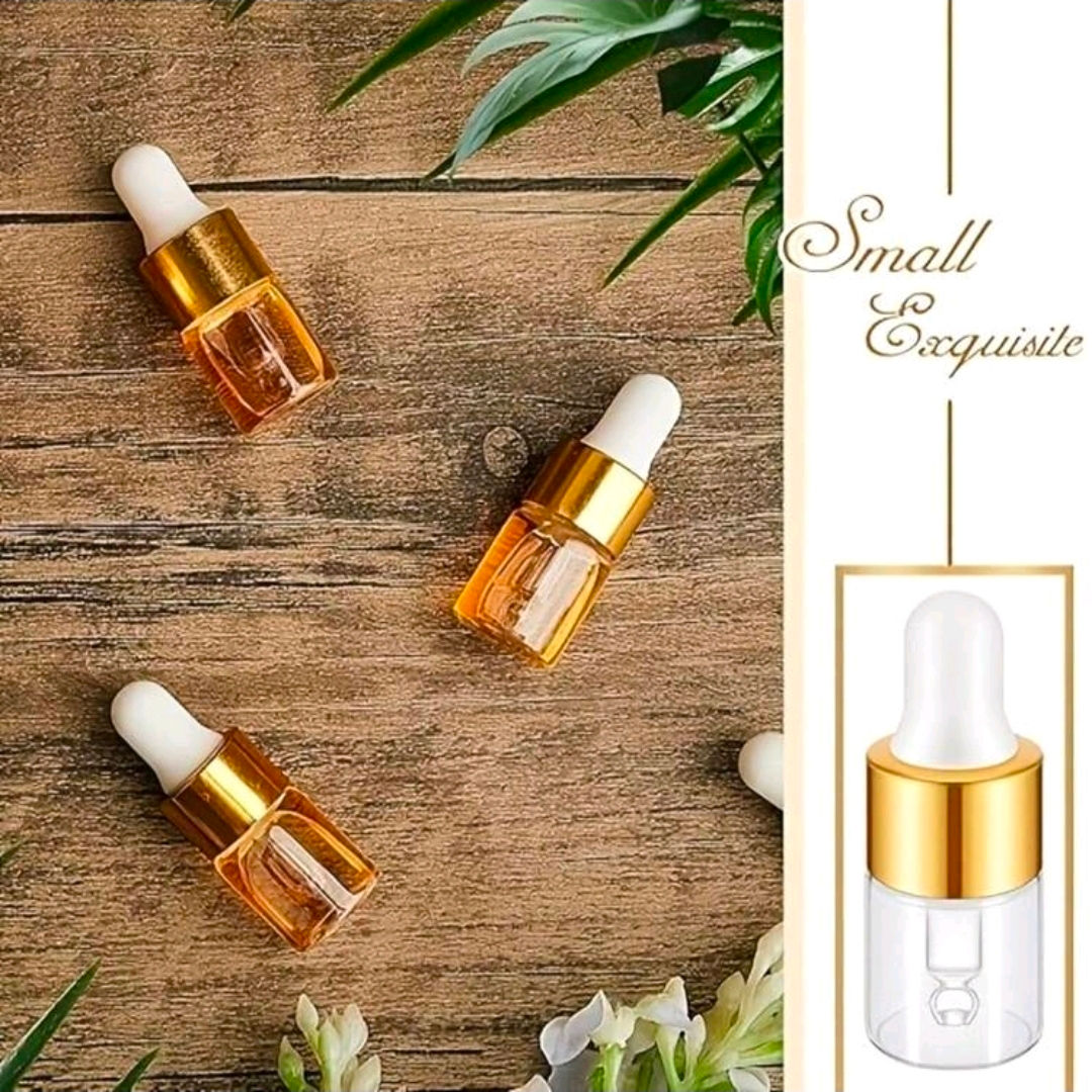 Peppermint Cuticle Oil (0.07 ml Mini Glass Bottle)