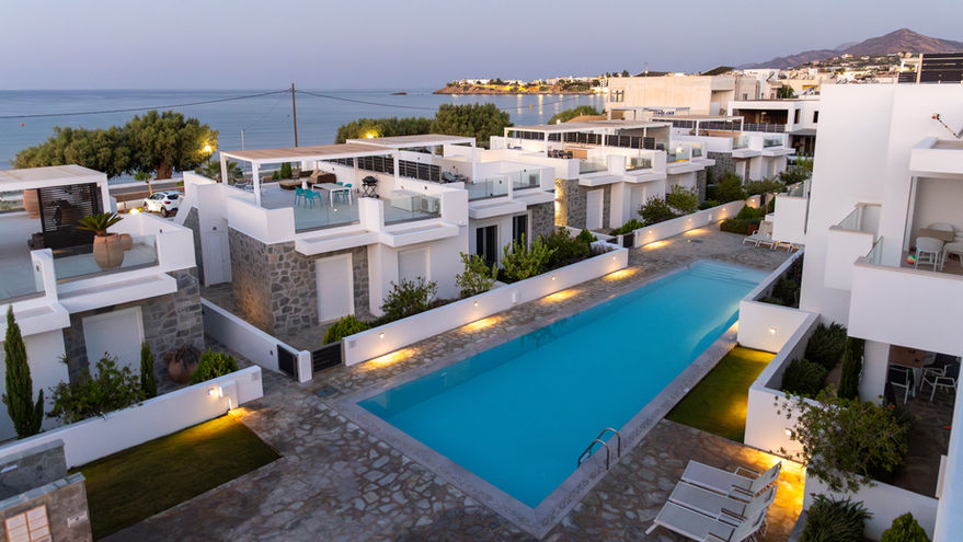 Ferienhaus Anlage mit Pool