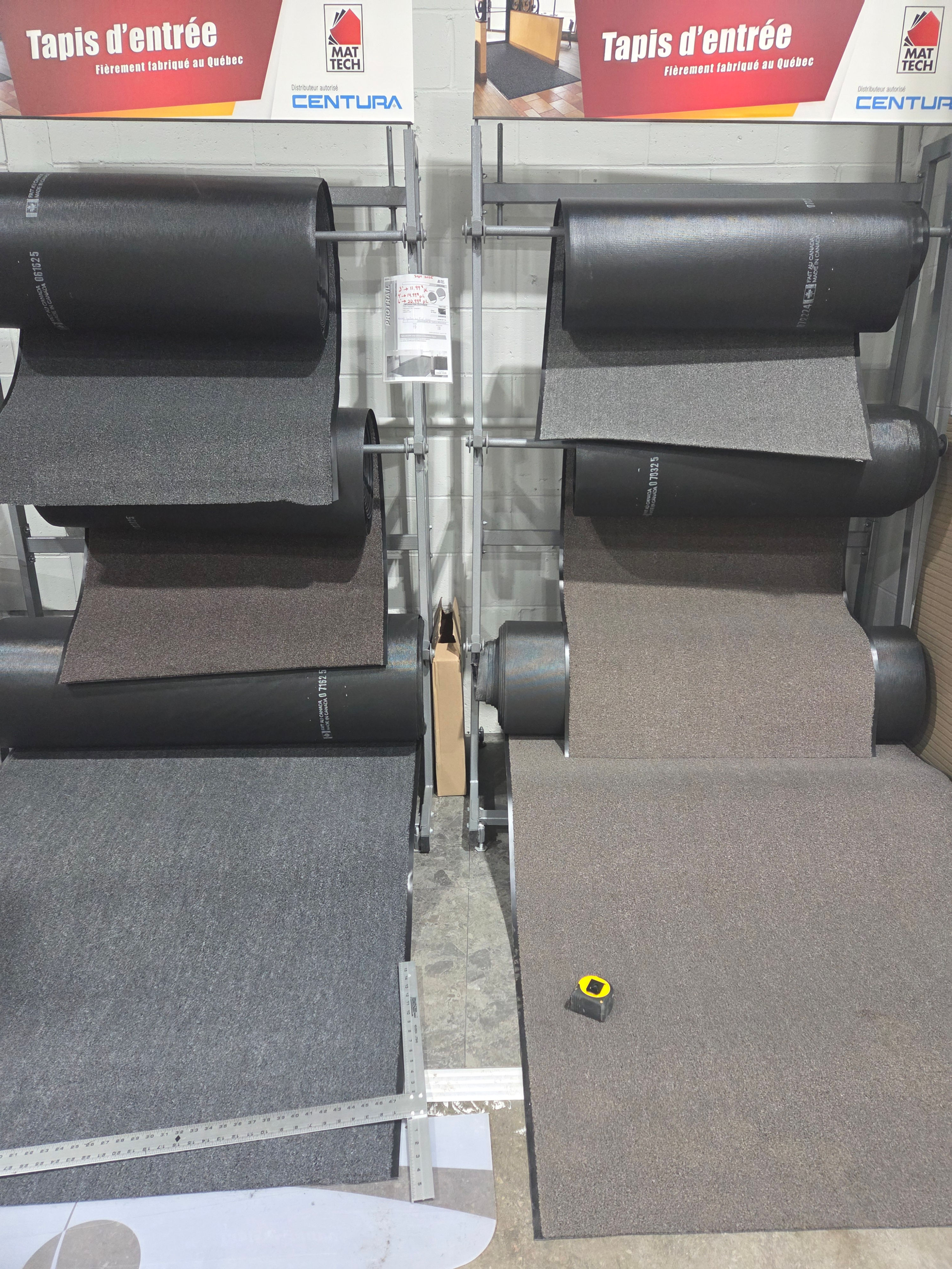 Tapis d'entrer commercial protrail