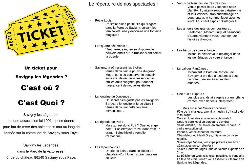 Demandez le programme !