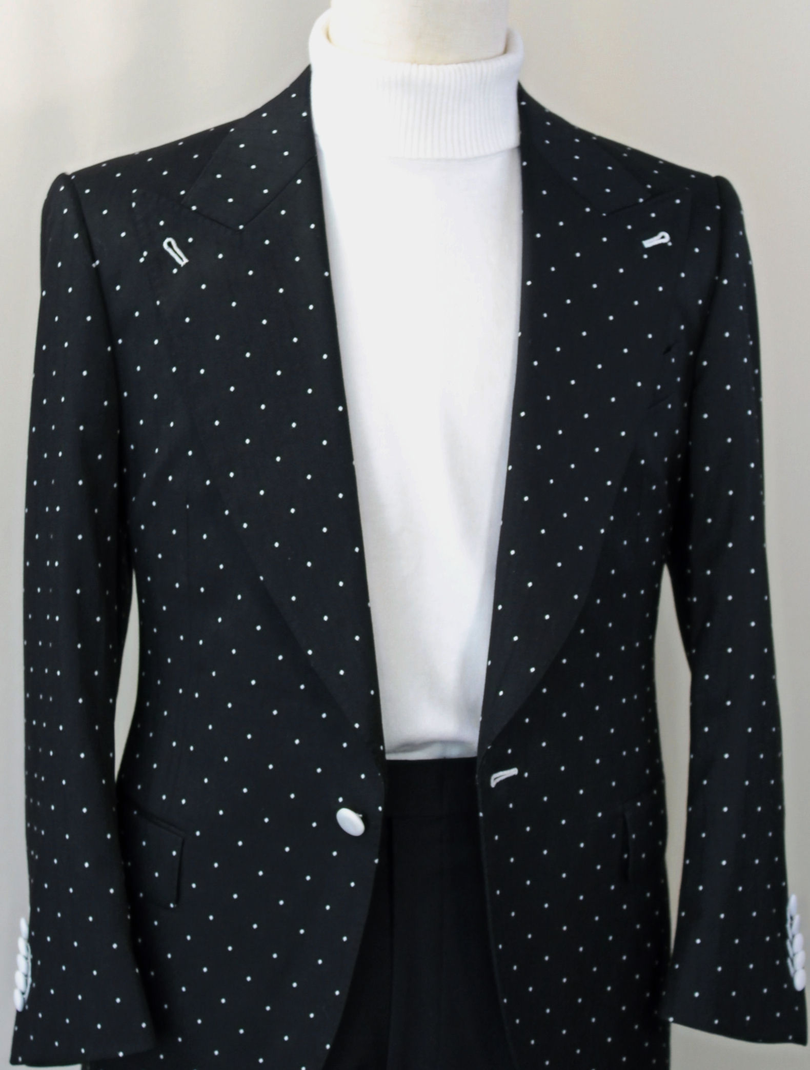 Black Polka Dot Suit (Jacket)