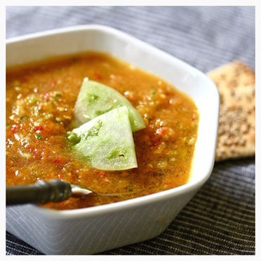 Honey Tomato Gazpacho