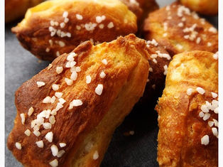 Honey Wheat Pretzel Rolls