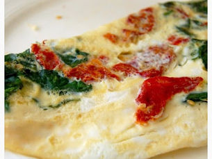 Feta Cheese and Honey Omelet