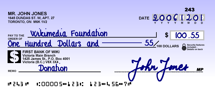 How to Write a Cheque For Rent