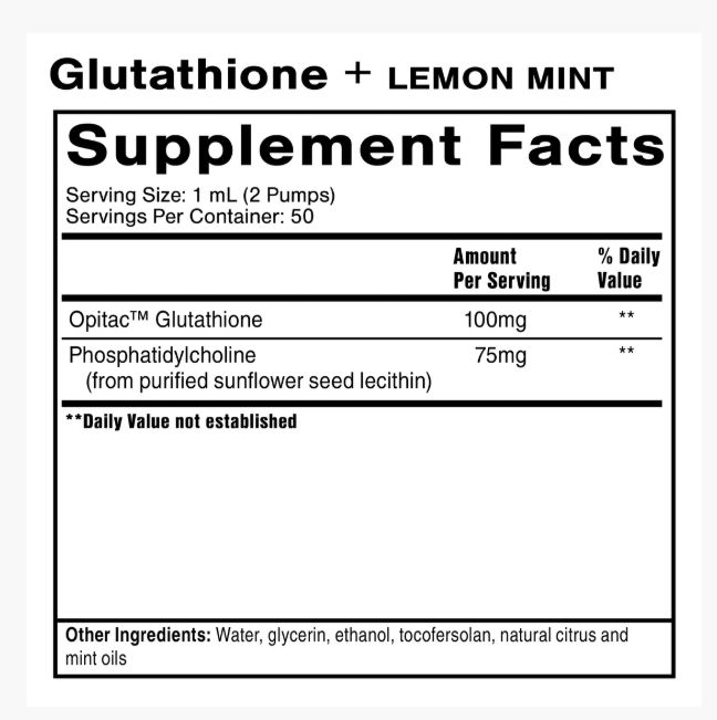 Liposomal Glutathione -Quick Silver