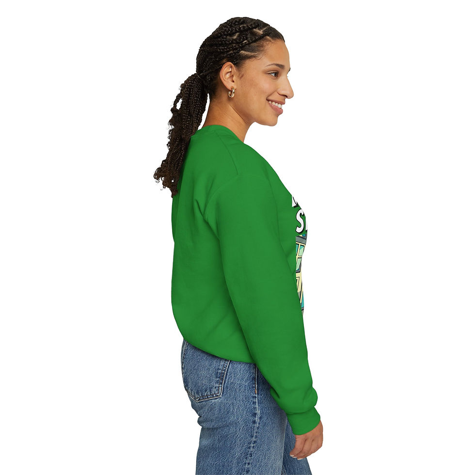 Thumbnail: American Style Fashion Unisex Sweatshirt - 'Onbiased' Design