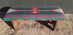 Southwest Design Covered Bench
