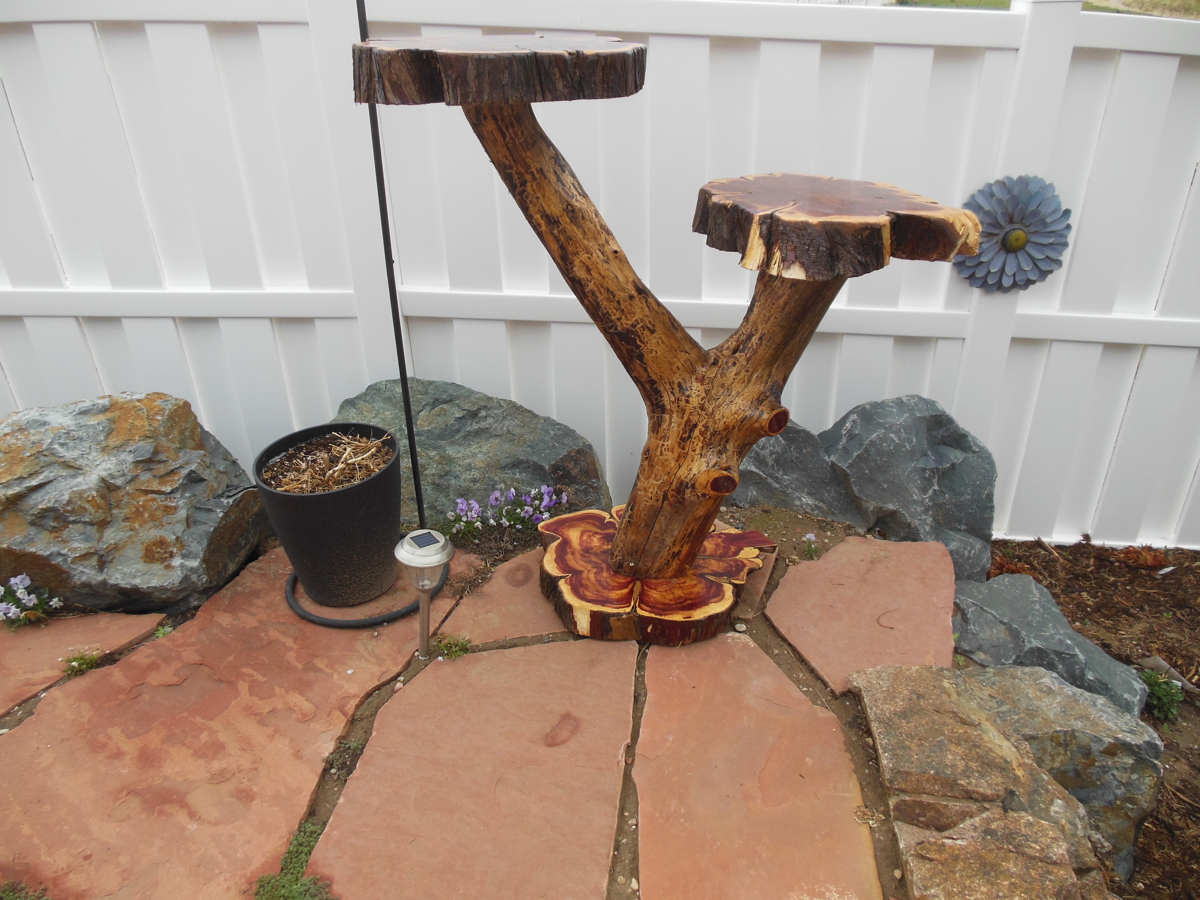 Cedar Flower Stand
