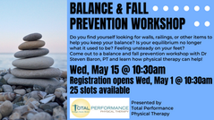 New programs in May!