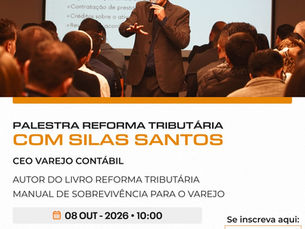 Ubatuba recebe palestra sobre Reforma Tributária com Silas Pereira