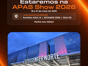 Estaremos no APAS SHOW 2026