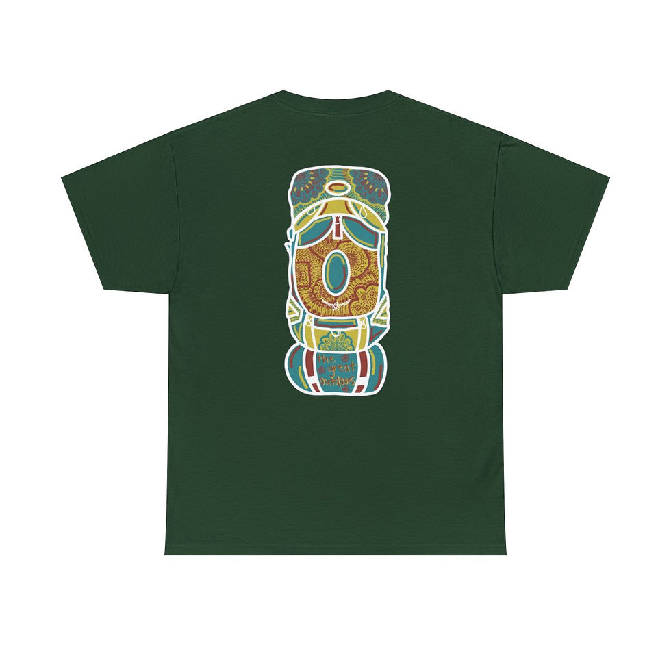 Thumbnail: Unisex Heavy Cotton Tee, Backpacking