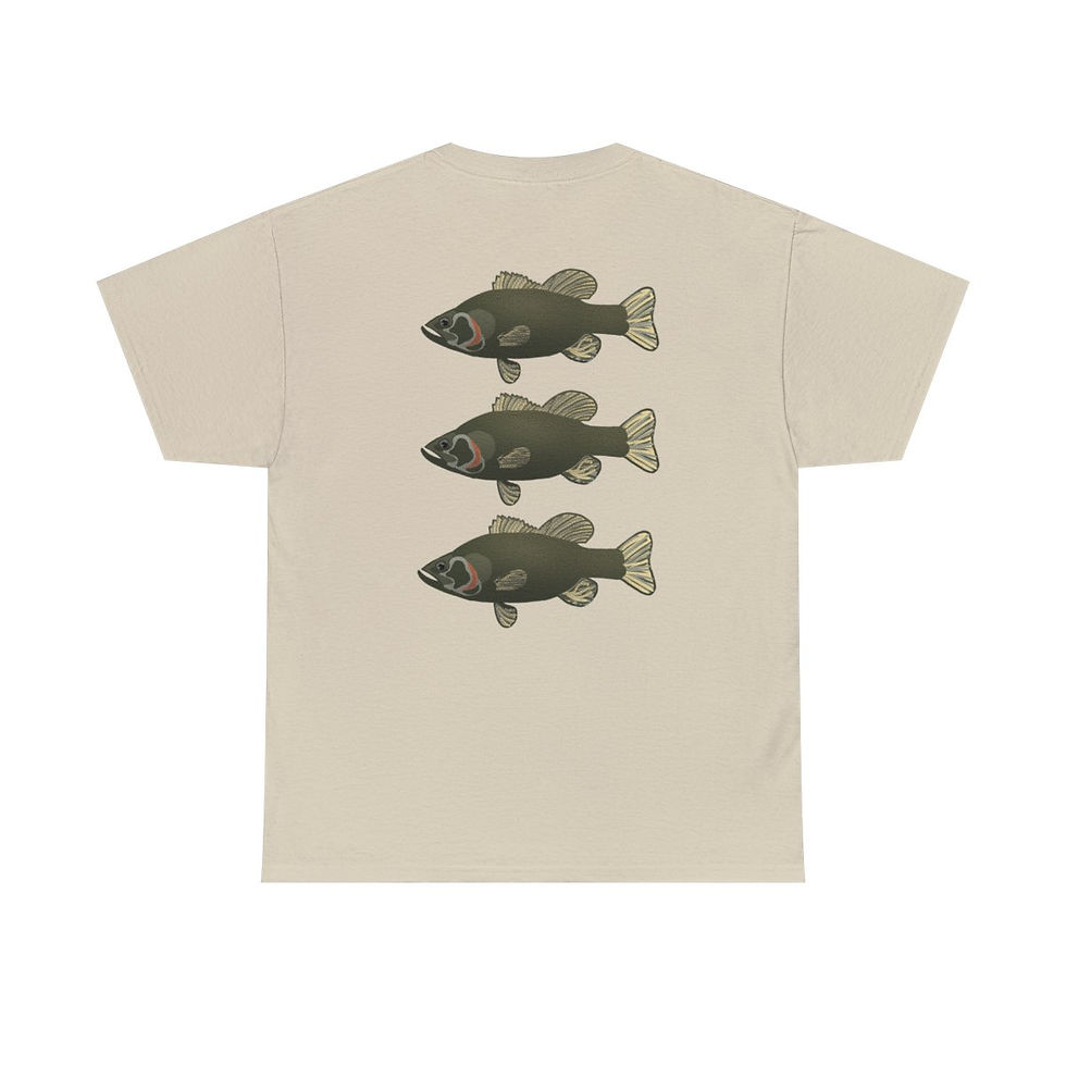 Thumbnail: Unisex Heavy Cotton Tee, Fish
